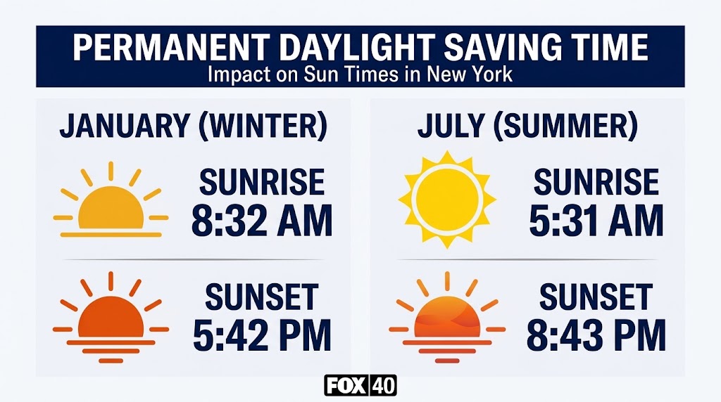 permanent daylight savings time