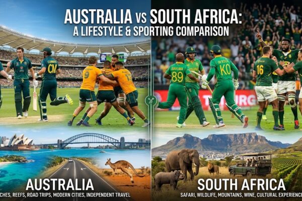 Australia vs South Africa: Cricket, Rugby, Travel and Lifestyle Comparison